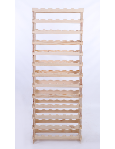 Modułowe stojaki do butelek RW11 - Stojak na butelki regał modułowy na wino 13x6 but POLSKI EKO BEZ NARZĘDZI - produkt 4