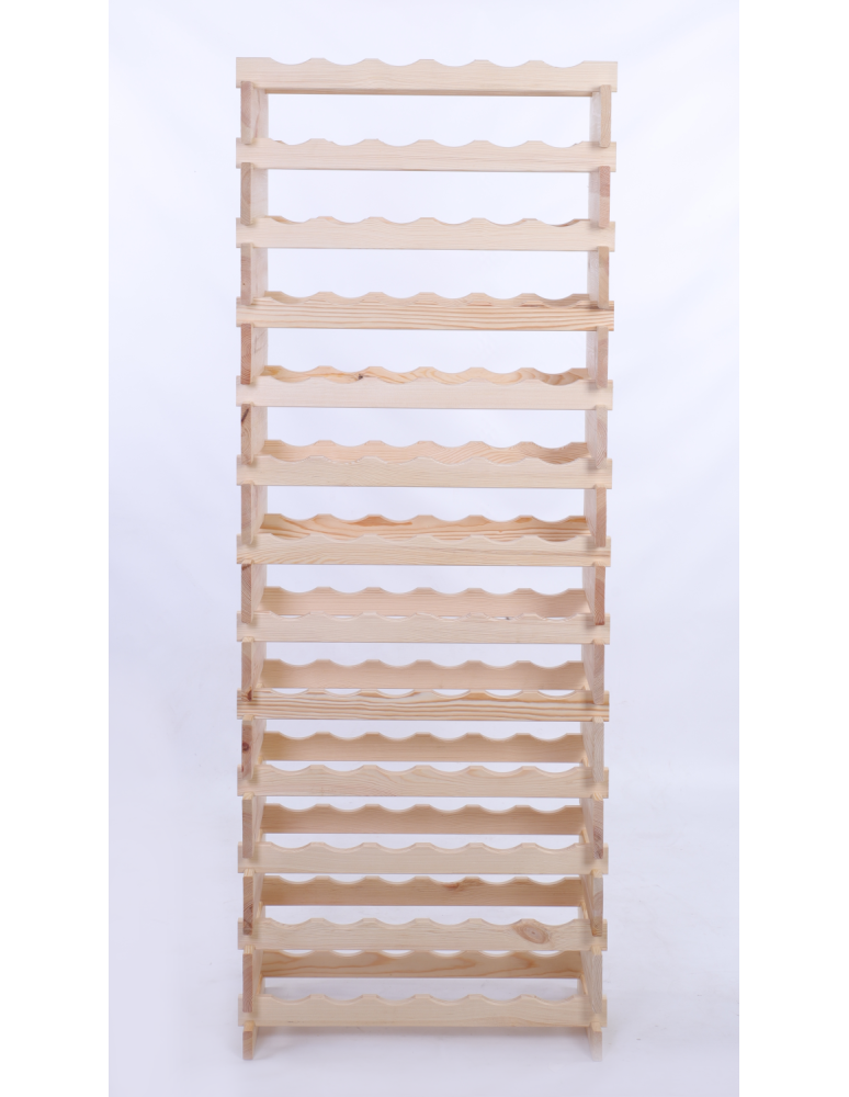 Modułowe stojaki do butelek RW11 - Stojak na butelki regał modułowy na wino 13x6 but POLSKI EKO BEZ NARZĘDZI - produkt b2b.wamar.biz 4