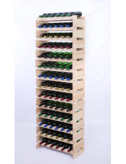 Stojak na butelki regał modułowy na wino 14x6 but POLSKI EKO BEZ NARZĘDZI - product 2