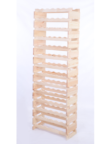 Modułowe stojaki do butelek RW11 - Stojak na butelki regał modułowy na wino 14x6 but POLSKI EKO BEZ NARZĘDZI - produkt 3