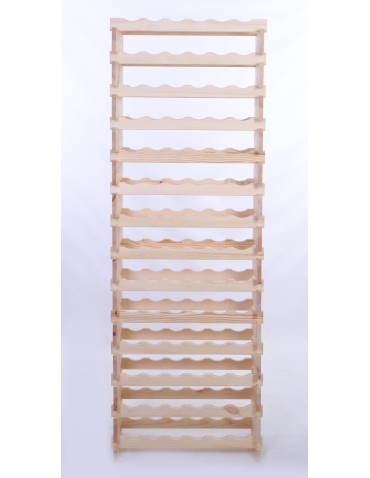 Modułowe stojaki do butelek RW11 - Stojak na butelki regał modułowy na wino 14x6 but POLSKI EKO BEZ NARZĘDZI - produkt 4