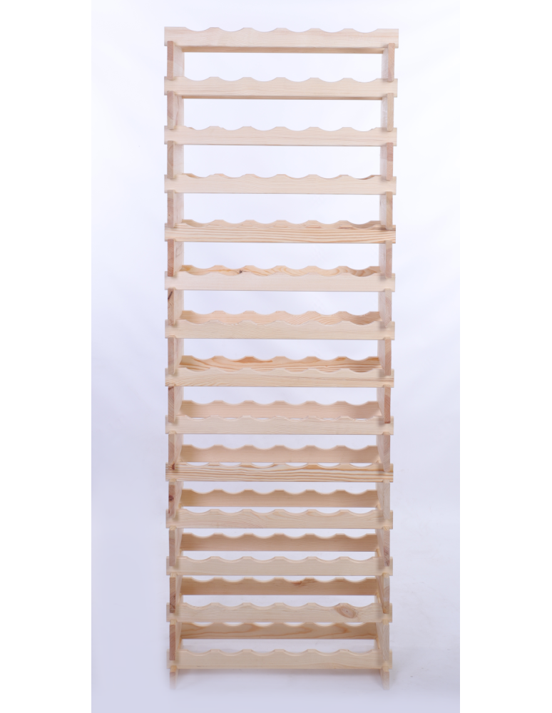 Modułowe stojaki do butelek RW11 - Stojak na butelki regał modułowy na wino 14x6 but POLSKI EKO BEZ NARZĘDZI - produkt b2b.wamar.biz 4