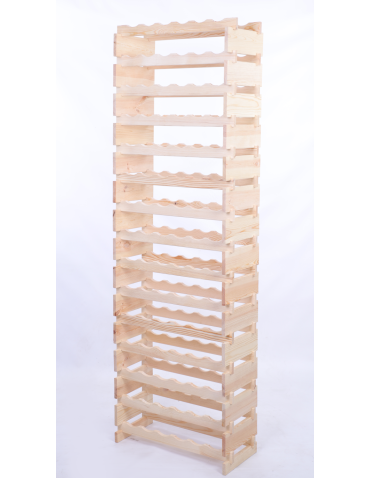 Modułowe stojaki do butelek RW11 - Stojak na butelki regał modułowy na wino 15x6 but WYSOKI BEZ NARZĘDZI - product 3