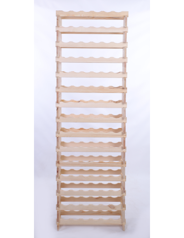 Modułowe stojaki do butelek RW11 - Stojak na butelki regał modułowy na wino 15x6 but WYSOKI BEZ NARZĘDZI - product b2b.wamar.biz 4