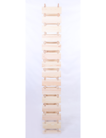 Modułowe stojaki do butelek RW11 - Stojak na butelki regał modułowy na wino 15x6 but WYSOKI BEZ NARZĘDZI - product 5