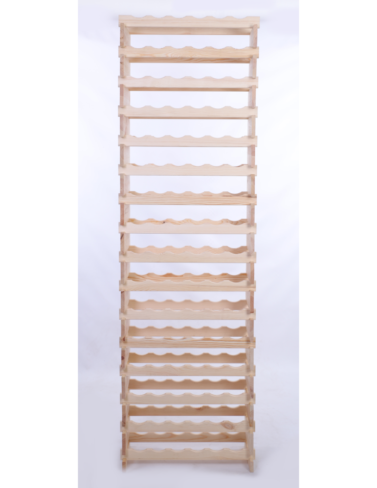 Modułowe stojaki do butelek RW11 - Stojak na butelki regał modułowy na wino 16x6 but WYSOKI BEZ NARZĘDZI - product b2b.wamar.biz 4