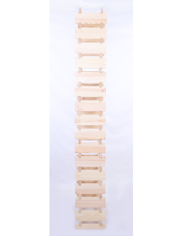 Modułowe stojaki do butelek RW11 - Stojak na butelki regał modułowy na wino 16x6 but WYSOKI BEZ NARZĘDZI - product 5