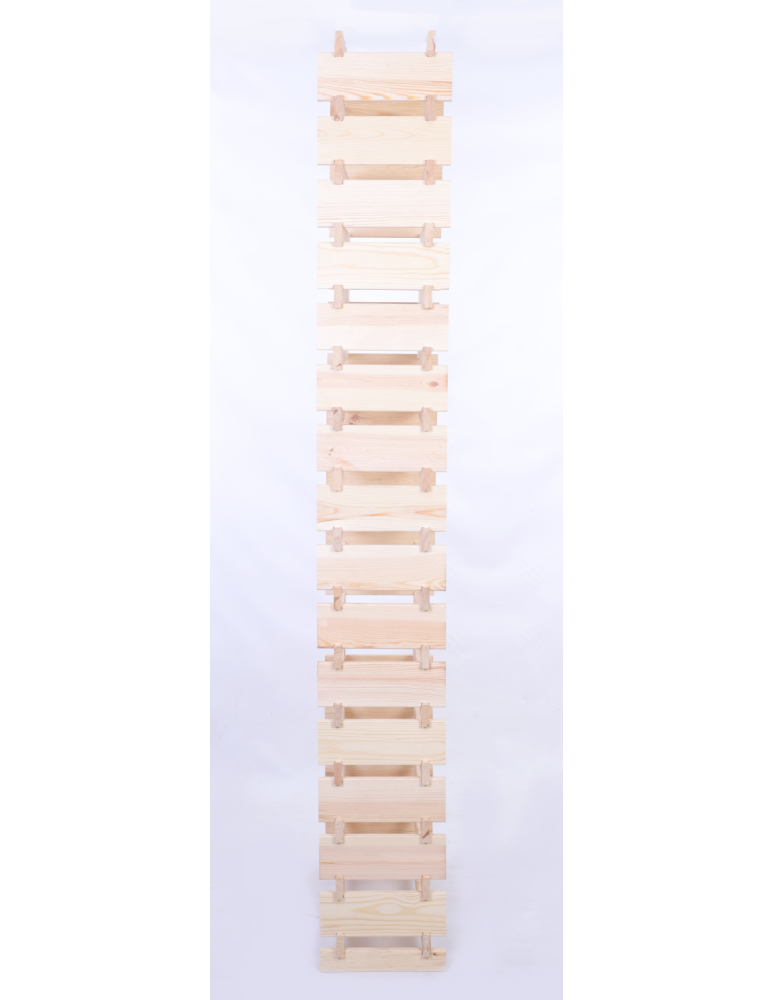 Modułowe stojaki do butelek RW11 - Stojak na butelki regał modułowy na wino 16x6 but WYSOKI BEZ NARZĘDZI - product b2b.wamar.biz 5