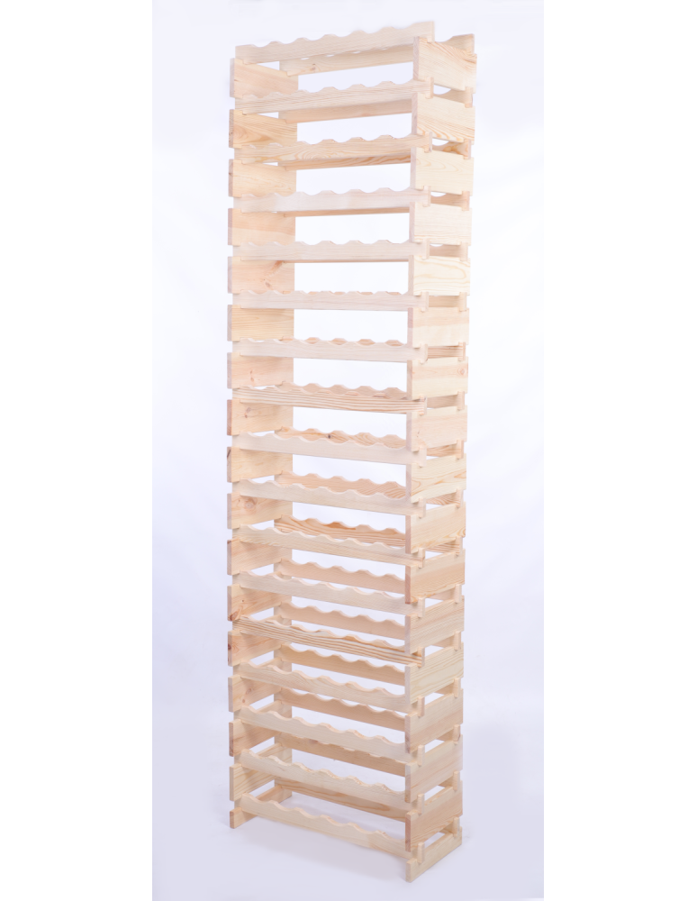 Modułowe stojaki do butelek RW11 - Stojak na butelki regał modułowy na wino 17x6 but WYSOKI BEZ NARZĘDZI - produkt b2b.wamar.biz 3