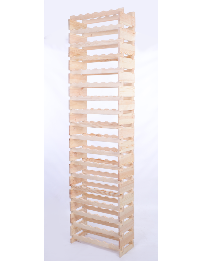 Modułowe stojaki do butelek RW11 - Stojak na butelki regał modułowy na wino 18x6 but WYSOKI BEZ NARZĘDZI - produkt b2b.wamar.biz 3