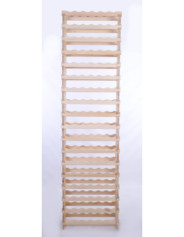 Modułowe stojaki do butelek RW11 - Stojak na butelki regał modułowy na wino 18x6 but WYSOKI BEZ NARZĘDZI - produkt 4