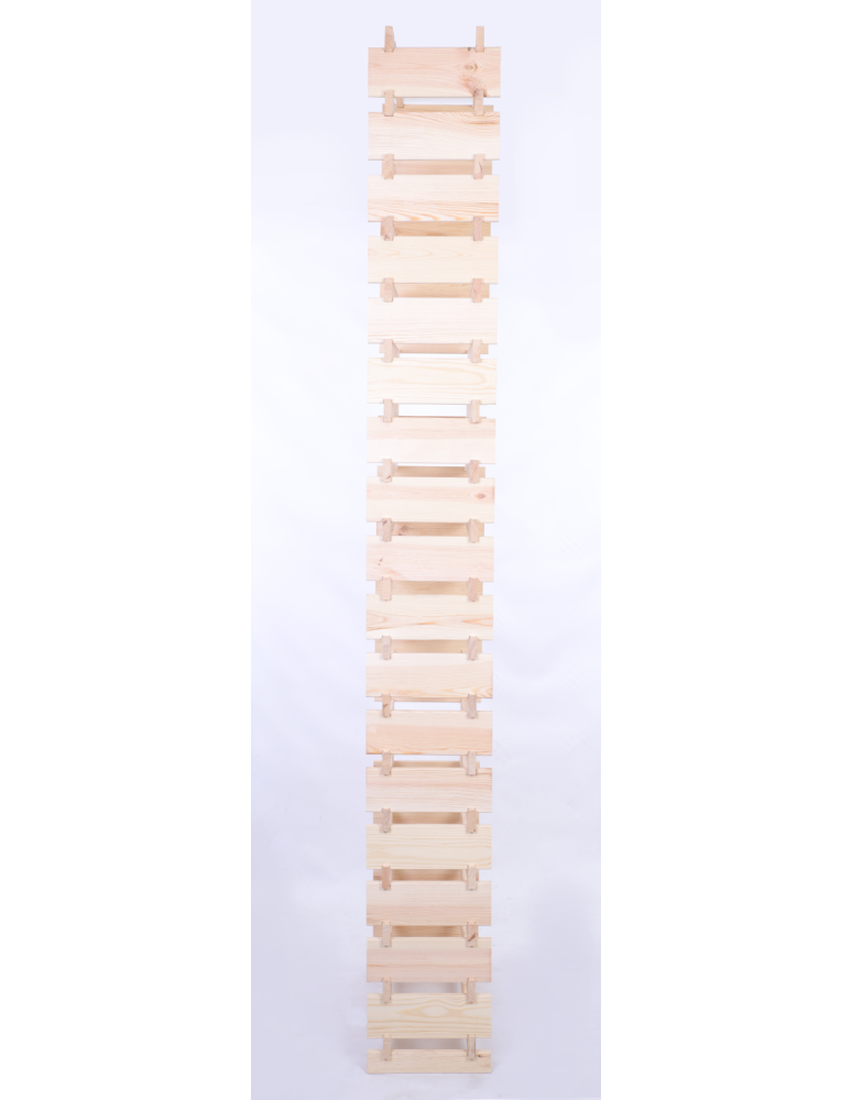 Modułowe stojaki do butelek RW11 - Stojak na butelki regał modułowy na wino 18x6 but WYSOKI BEZ NARZĘDZI - produkt b2b.wamar.biz 5