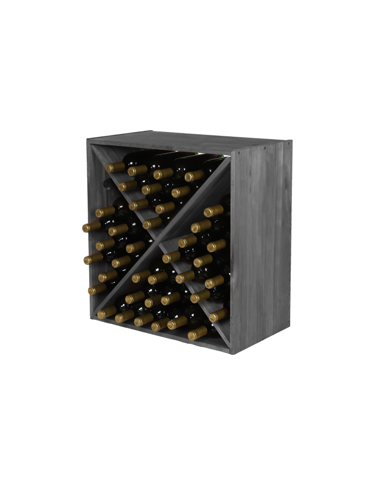 Skrzynkowe regały RW61 - Regał na wino solidny stojak na wino szafka na butelki regał typu X POJEMNY - product b2b.wamar.biz 22