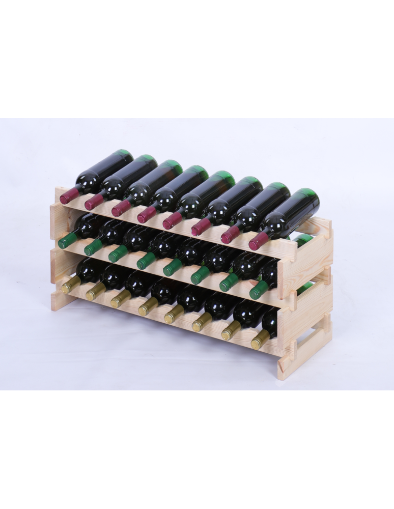 Modułowe stojaki do butelek RW11 - Stojak na wino regał modułowy na butelki 3x8 but WSZYSTKIE TYPY BUTELEK - product b2b.wamar.biz 2
