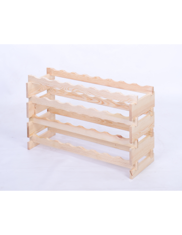 Modułowe stojaki do butelek RW11 - Stojak na wino regał modułowy na butelki 4x8 but WSZYSTKIE TYPY BUTELEK - product 3