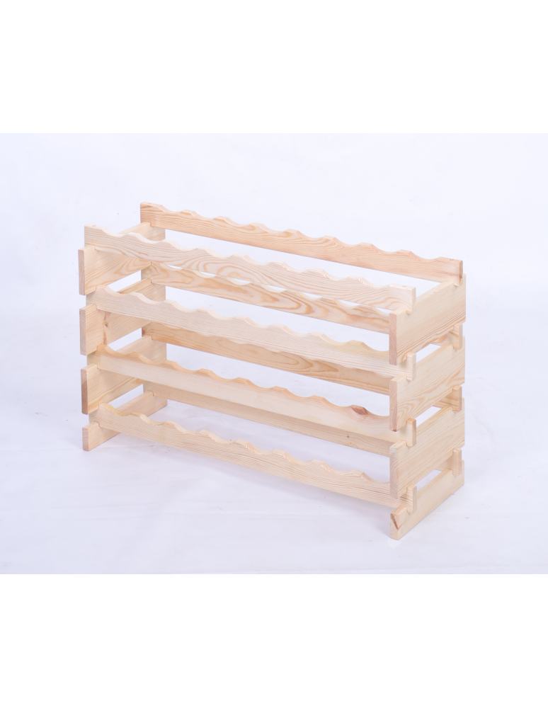 Modułowe stojaki do butelek RW11 - Stojak na wino regał modułowy na butelki 4x8 but WSZYSTKIE TYPY BUTELEK - product b2b.wamar.biz 3