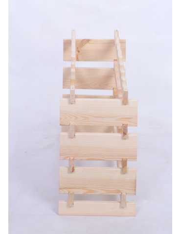 Modułowe stojaki do butelek RW11 - Stojak na wino regał modułowy na butelki 4x8 but WSZYSTKIE TYPY BUTELEK - product 5