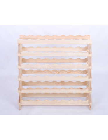 Modułowe stojaki do butelek RW11 - Stojak na wino regał modułowy na butelki 6x8 but BUDUJ JAK KLOCKI EKO - product 4