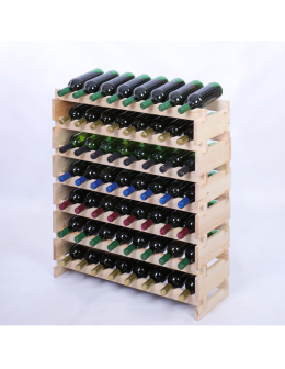 Stojak na wino regał modułowy na butelki 7x8 but BUDUJ JAK KLOCKI EKO - product 2