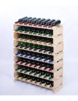 Stojak na wino regał modułowy na butelki 8x8 but WSZYSTKIE TYPY BUTELEK - product 2