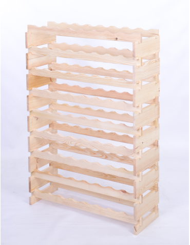 Modułowe stojaki do butelek RW11 - Stojak na wino regał modułowy na butelki 9x8 but WSZYSTKIE TYPY BUTELEK - product 3