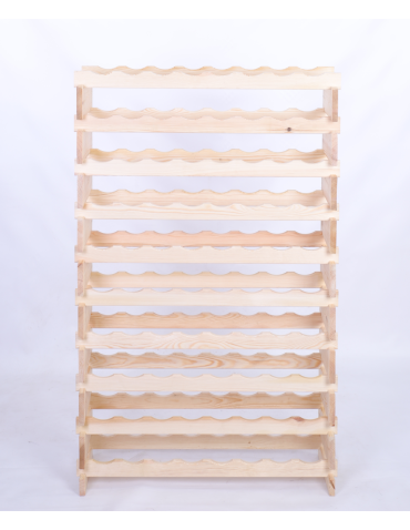 Modułowe stojaki do butelek RW11 - Stojak na wino regał modułowy na butelki 10x8 but DUŻY MONTAŻ BEZ NARZĘDZI - produkt 4