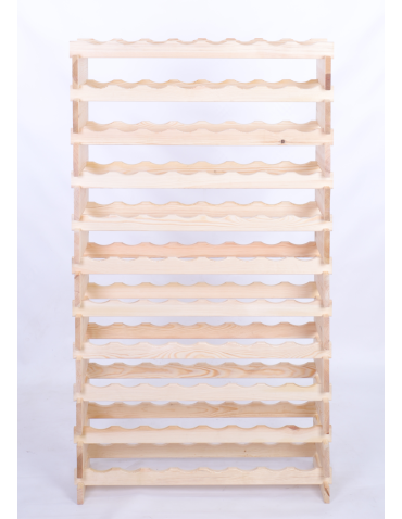 Modułowe stojaki do butelek RW11 - Stojak na wino regał modułowy na butelki 11x8 but DUŻY MONTAŻ BEZ NARZĘDZI - produkt 4