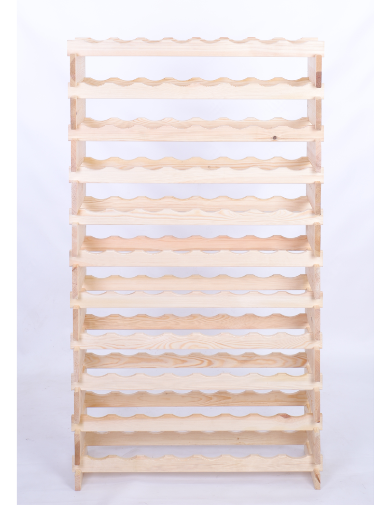 Modułowe stojaki do butelek RW11 - Stojak na wino regał modułowy na butelki 11x8 but DUŻY MONTAŻ BEZ NARZĘDZI - produkt b2b.wamar.biz 4