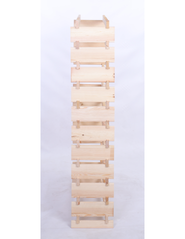 Modułowe stojaki do butelek RW11 - Stojak na wino regał modułowy na butelki 11x8 but DUŻY MONTAŻ BEZ NARZĘDZI - produkt 5