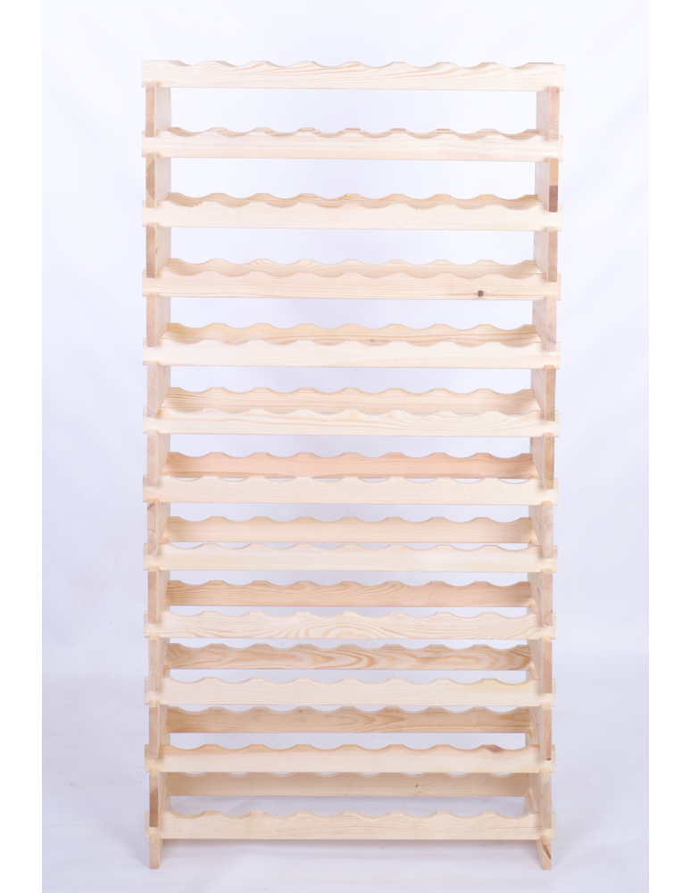 Modułowe stojaki do butelek RW11 - Stojak na wino regał modułowy na butelki 12x8 but DUŻY MONTAŻ BEZ NARZĘDZI - produkt b2b.wamar.biz 4