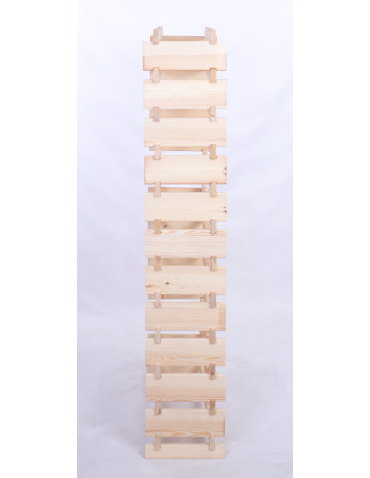 Modułowe stojaki do butelek RW11 - Stojak na wino regał modułowy na butelki 12x8 but DUŻY MONTAŻ BEZ NARZĘDZI - produkt 5