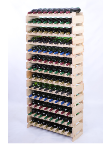 Stojak na wino regał modułowy na butelki 13x8 but WSZYSTKIE TYPY BUTELEK - product 2