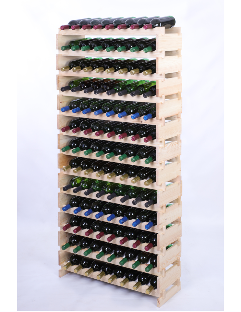 Modułowe stojaki do butelek RW11 - Stojak na wino regał modułowy na butelki 13x8 but WSZYSTKIE TYPY BUTELEK - produkt b2b.wamar.biz 2