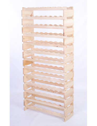 Modułowe stojaki do butelek RW11 - Stojak na wino regał modułowy na butelki 13x8 but WSZYSTKIE TYPY BUTELEK - produkt 3