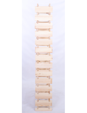 Modułowe stojaki do butelek RW11 - Stojak na wino regał modułowy na butelki 14x8 but WSZYSTKIE TYPY BUTELEK - produkt 5