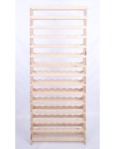 Modułowe stojaki do butelek RW11 - Stojak na wino regał modułowy na butelki 15x8 but WYSOKI BEZ NARZĘDZI - product 4