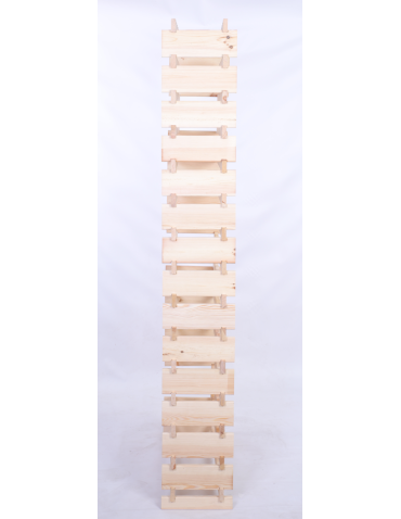 Modułowe stojaki do butelek RW11 - Stojak na wino regał modułowy na butelki 15x8 but WYSOKI BEZ NARZĘDZI - product 5