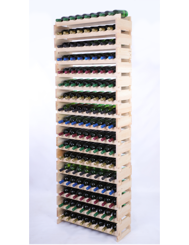 Stojak na wino regał modułowy na butelki 17x8 but WYSOKI BEZ NARZĘDZI - produkt 2