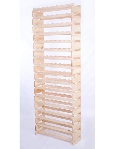 Modułowe stojaki do butelek RW11 - Stojak na wino regał modułowy na butelki 17x8 but WYSOKI BEZ NARZĘDZI - produkt 3