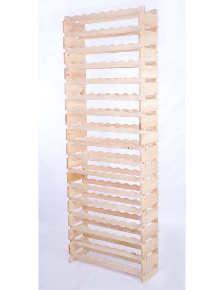 Modułowe stojaki do butelek RW11 - Stojak na wino regał modułowy na butelki 17x8 but WYSOKI BEZ NARZĘDZI - produkt b2b.wamar.biz 3