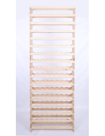 Modułowe stojaki do butelek RW11 - Stojak na wino regał modułowy na butelki 17x8 but WYSOKI BEZ NARZĘDZI - produkt 4