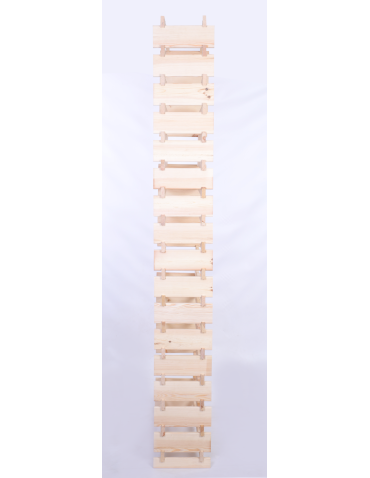 Modułowe stojaki do butelek RW11 - Stojak na wino regał modułowy na butelki 17x8 but WYSOKI BEZ NARZĘDZI - produkt 5