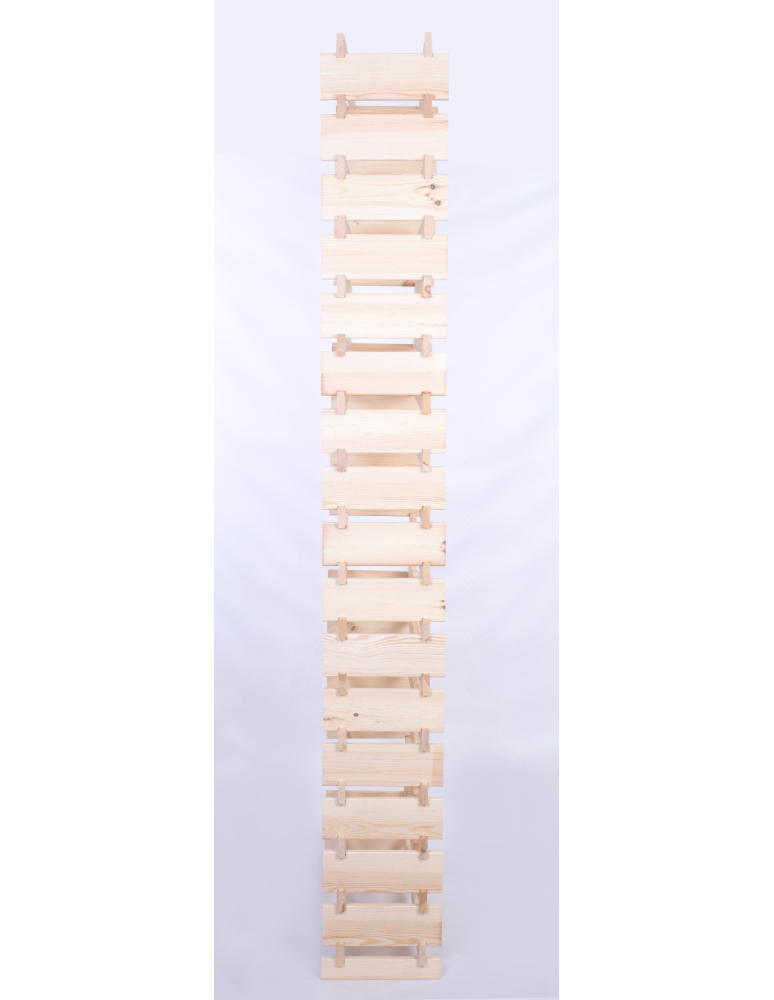 Modułowe stojaki do butelek RW11 - Stojak na wino regał modułowy na butelki 17x8 but WYSOKI BEZ NARZĘDZI - produkt b2b.wamar.biz 5