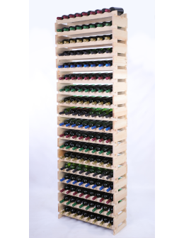 Stojak na wino regał modułowy na butelki 18x8 but WYSOKI BEZ NARZĘDZI - product 2