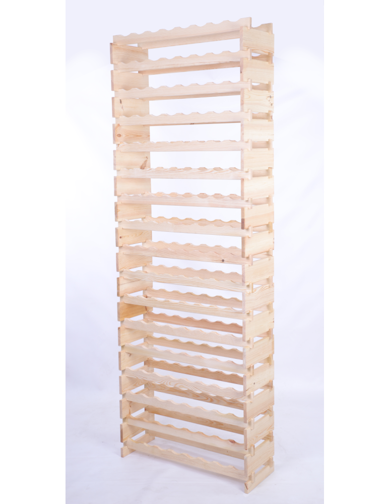 Modułowe stojaki do butelek RW11 - Stojak na wino regał modułowy na butelki 18x8 but WYSOKI BEZ NARZĘDZI - produkt b2b.wamar.biz 3