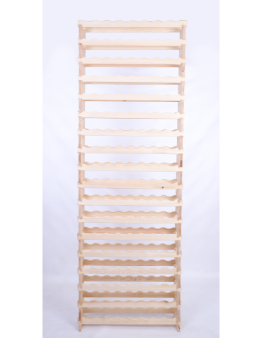 Modułowe stojaki do butelek RW11 - Stojak na wino regał modułowy na butelki 18x8 but WYSOKI BEZ NARZĘDZI - produkt 4