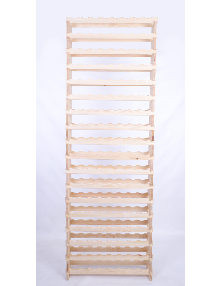 Modułowe stojaki do butelek RW11 - Stojak na wino regał modułowy na butelki 18x8 but WYSOKI BEZ NARZĘDZI - produkt b2b.wamar.biz 4