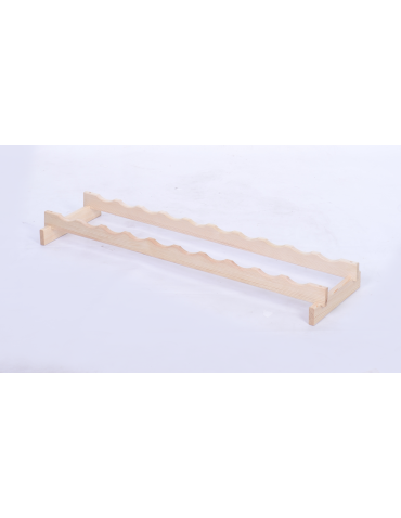 Modułowe stojaki do butelek RW11 - Stojak na wino regał modułowy na butelki 1x10 but POJEMNY BEZ NARZĘDZI - product 3