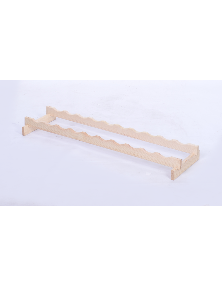 Modułowe stojaki do butelek RW11 - Stojak na wino regał modułowy na butelki 1x10 but POJEMNY BEZ NARZĘDZI - product b2b.wamar.biz 3