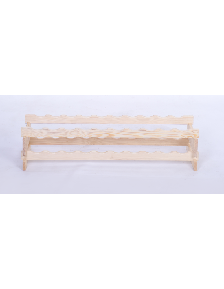 Modułowe stojaki do butelek RW11 - Stojak na wino regał modułowy na butelki 2x10 but POJEMNY BEZ NARZĘDZI - product b2b.wamar.biz 4